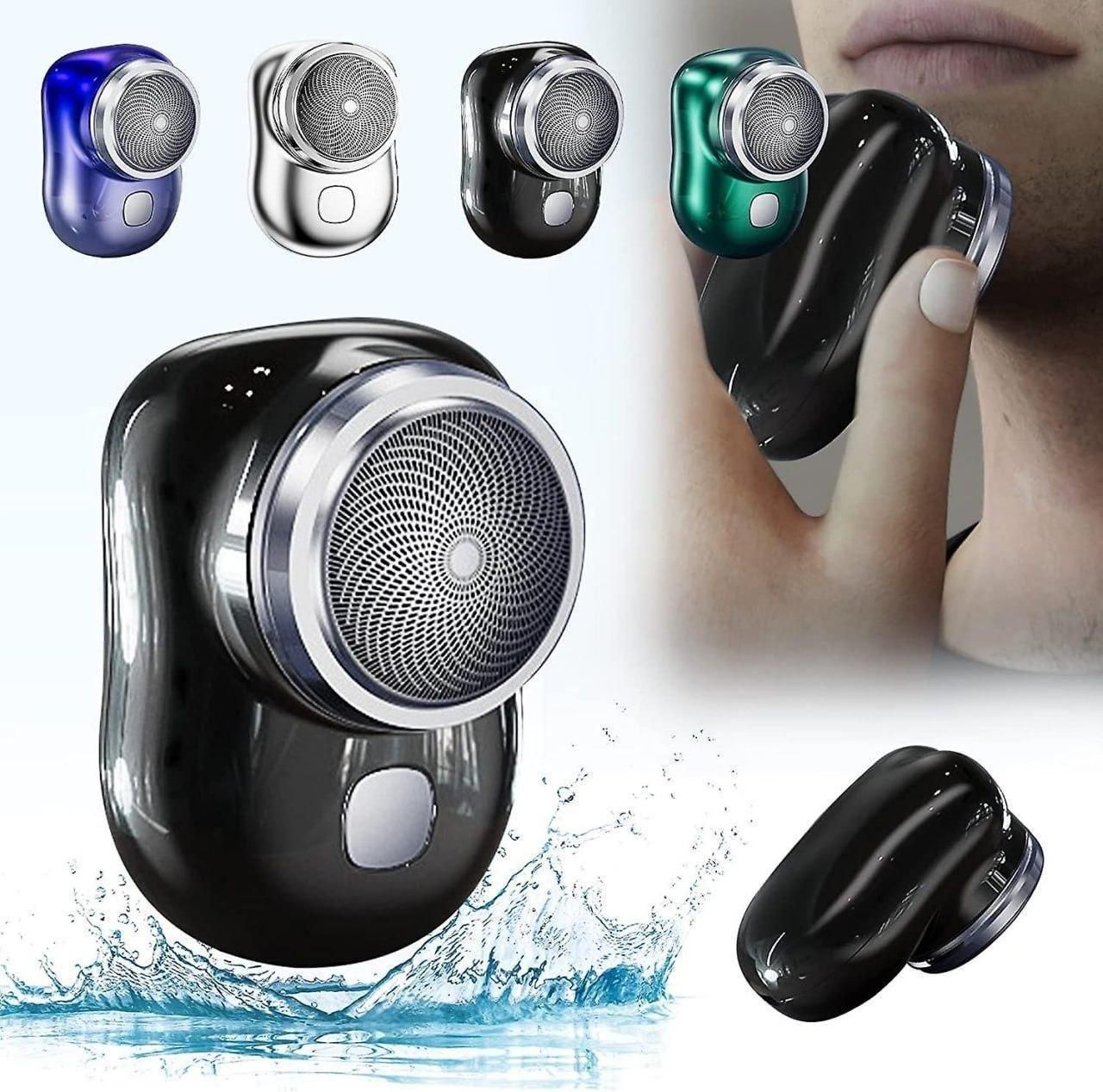 Upgrade Mini Electric Razor - Portable USB Rechargeable Shavers for Men