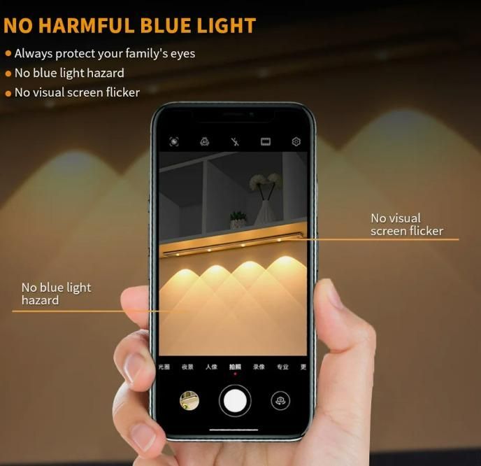 Aurelioโข Luxury LED Motion Sensor Cabinet Light โ Sleek, Wireless & Rechargeable